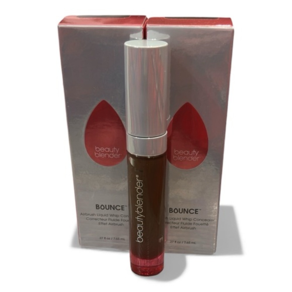 2 Tubes BeautyBlender Bounce DEEP MOCHA Airbrush Liquid Whip‎ Concealer NIB!